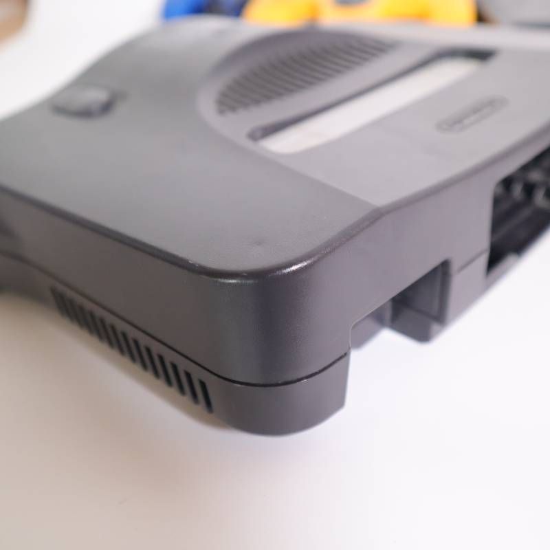 NINTENDO 64 本体&振動パック＆ソフト4本 動作確認済み】Nintendo64 本体セット｜コントローラー4個・振動