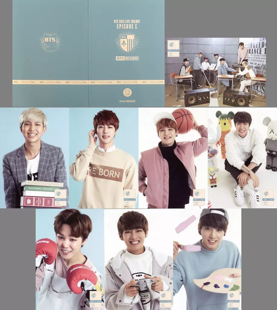 中古 BTS 2015 ポスターセット 中古】ポスター ポスターセット(8枚組) BTS(防弾少年団) 「BTS