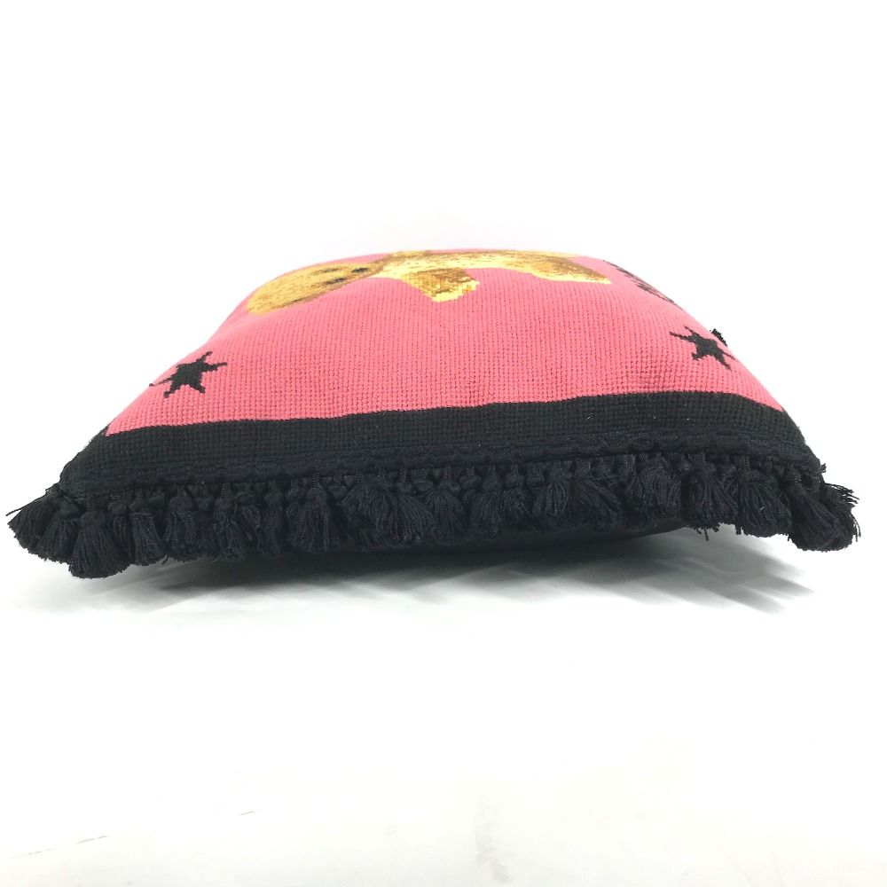 gucci グッチ　ベア ウール クッション Gucci bear wool cushion in grey and black | GUCCI® US