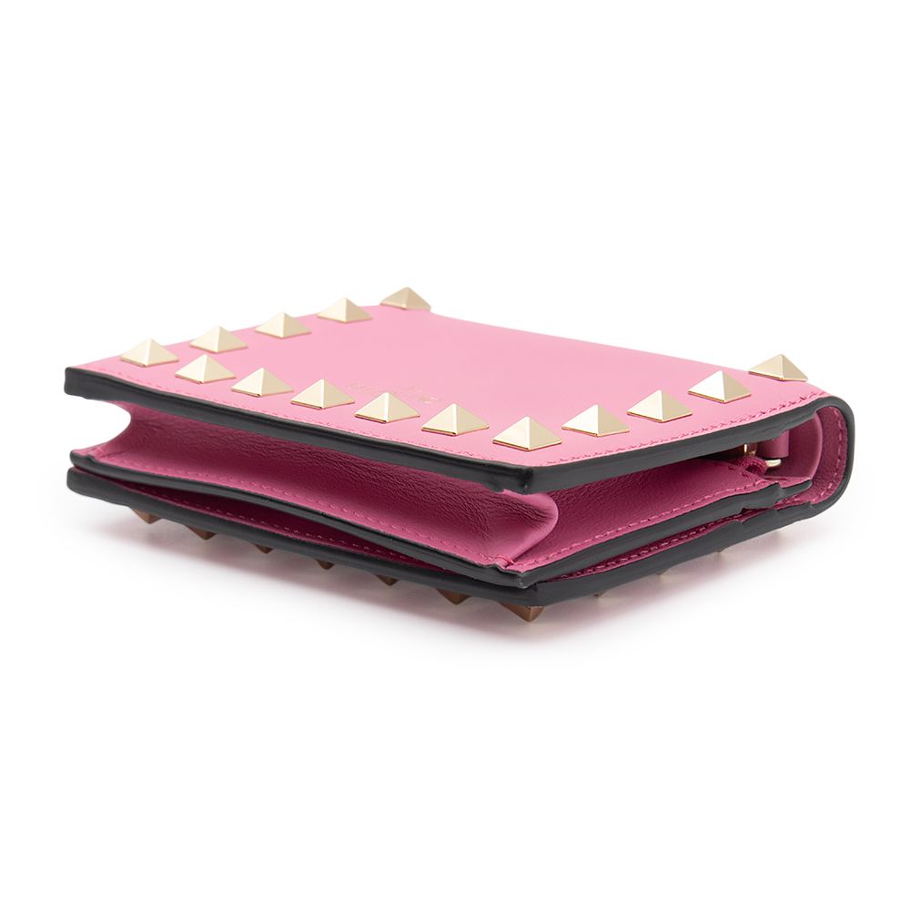 ヴァレンティノ ガラヴァーニ ロックスタッズ スモール ウォレット 二