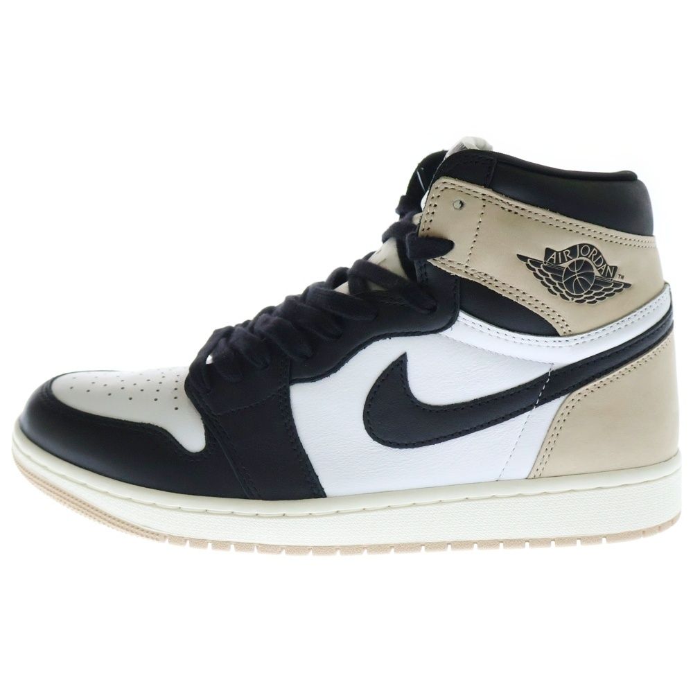 Nike Air Jordan 1 黒/ベージュ NIKE (ナイキ) WMNS AIR JORDAN 1 RETRO HIGH OG Latte