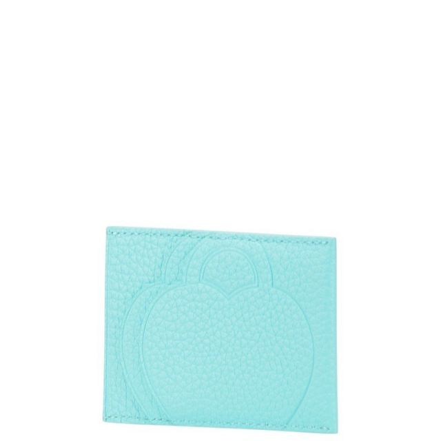 ティファニー リターン トゥ ティファニー カードケース ティファニーブルー レザー SAランク レディース TIFFANY-Co. 西神店