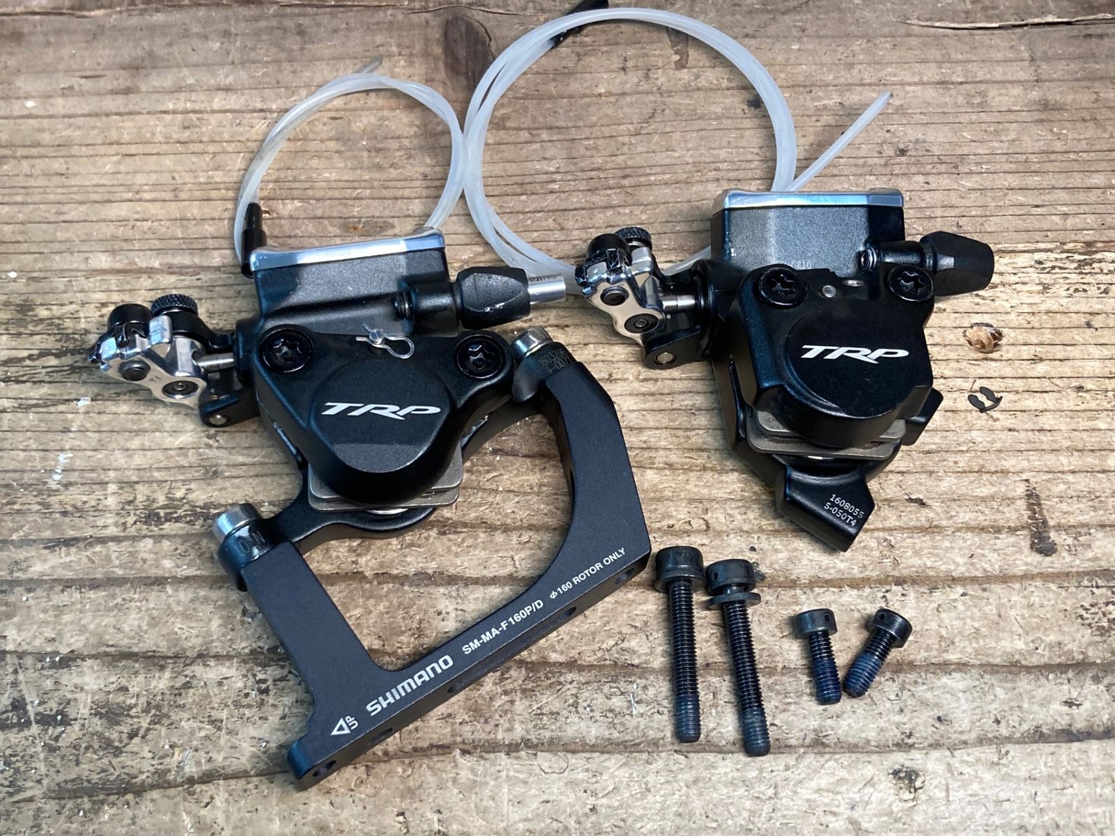 JK510 TRP HY|ROAD HD-C710 ディスクブレーキキャリパー セット 油圧 機械式 ハイブリット