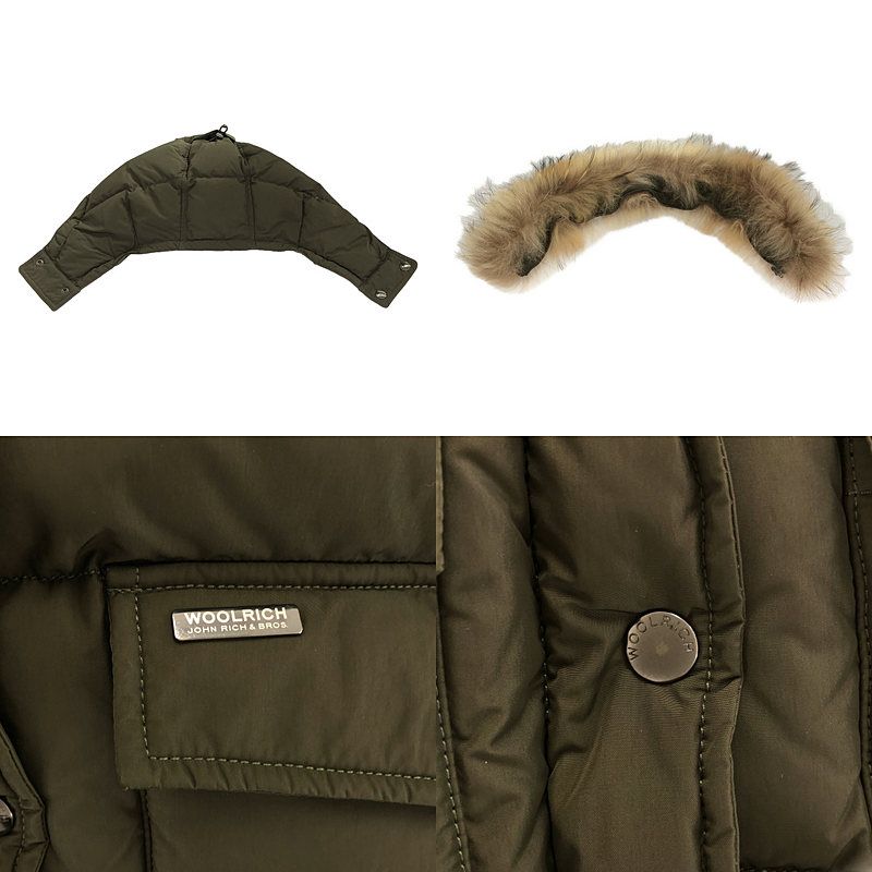 WOOLRICH / ウールリッチ | ダウンベスト / 着脱可ファー・フード付き