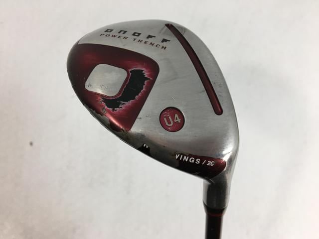 【中古ゴルフクラブ】ダイワ(グローブライド) ONOFF フェアウェイ ウィングス ユーティリティ 赤 (AKA)  2016 スムースキックMP-516U U4