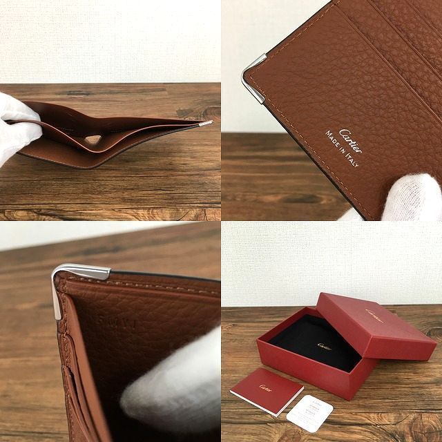 未使用品 Cartier カルティエ 札入れ マストライン 147-