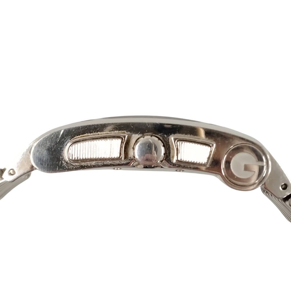 稼動品　グッチ　腕時計　Gメトロ　クロノグラフ　デイト　シルバー　8600M 中古【8600M】グッチ（GUCCI） Gメトロ クロノグラフ｜カリトケ