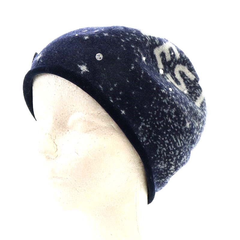 【ヴィヴィアンウエストウッド】ミルキーウェイ　ベレー帽　オーブ付 ヴィヴィアンウエストウッド Vivienne Westwood ACCESSORIES 帽子