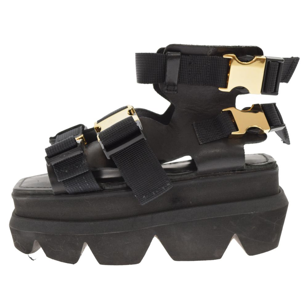 Sacai (サカイ) 20SS Platform Buckle Sandals プラットフォームソール 