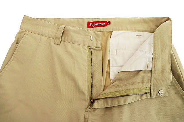シュプリーム SUPREME Chino Pant ロゴ タブ チノ パンツ