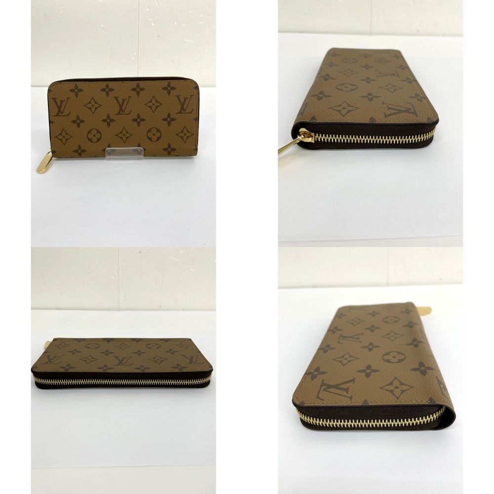 ●LOUIS VUITTON ルイヴィトン M82444 リバースジッピー・ウォレット モノグラム 長財布 ラウンドファスナー