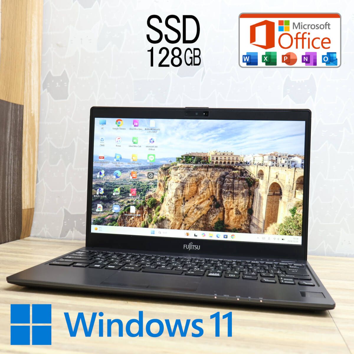 LIFEBOOK AH AH77⁄D FMVA77DL アトランティックブルー FUJITSU 超美品 