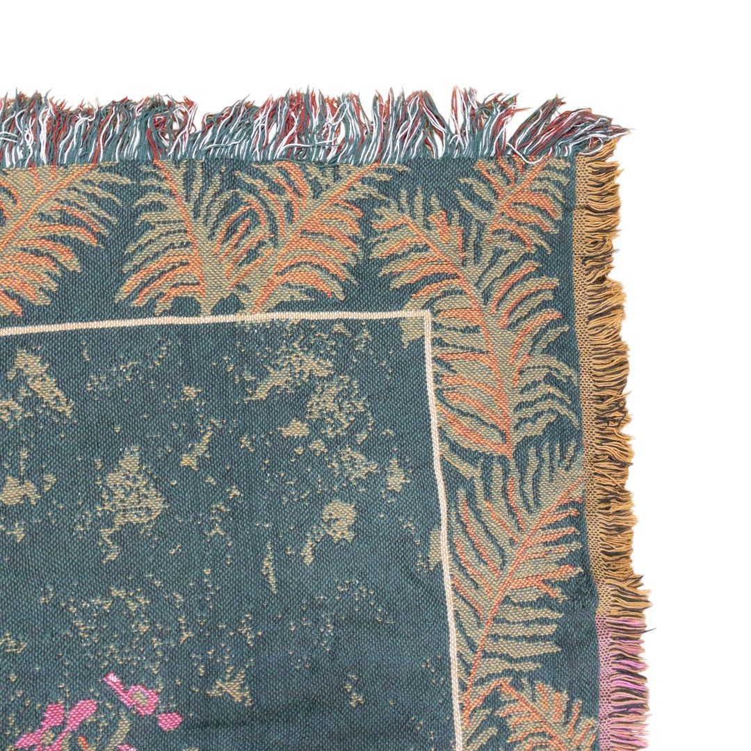 VINTAGE - vintageラグ カーペット USA製 フラワー ポット 962 VINTAGE - vintageラグ カーペット USA製 フラワー ポット 962の