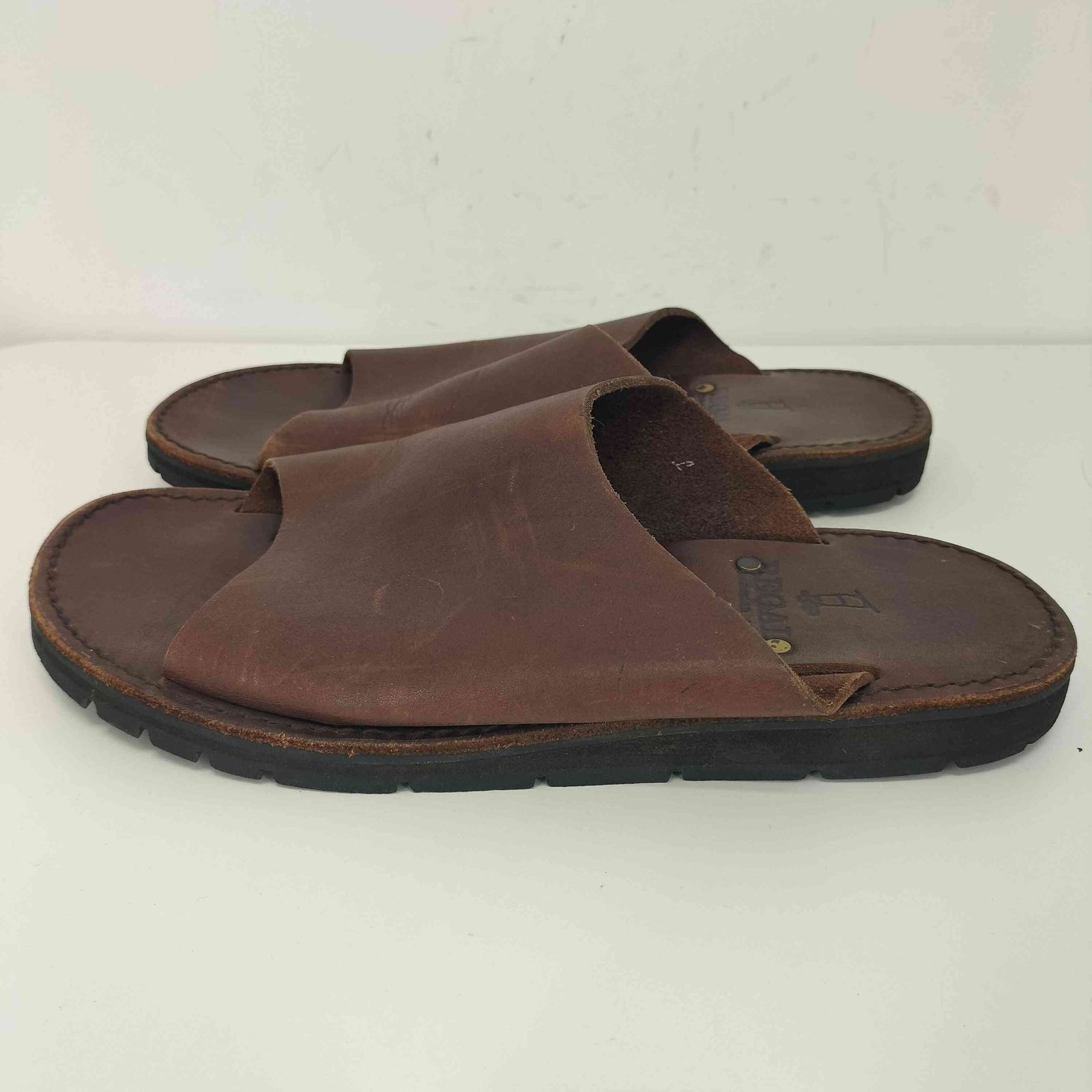 リーガル REGAL オープントゥ レザーサンダル メンズ 表記無