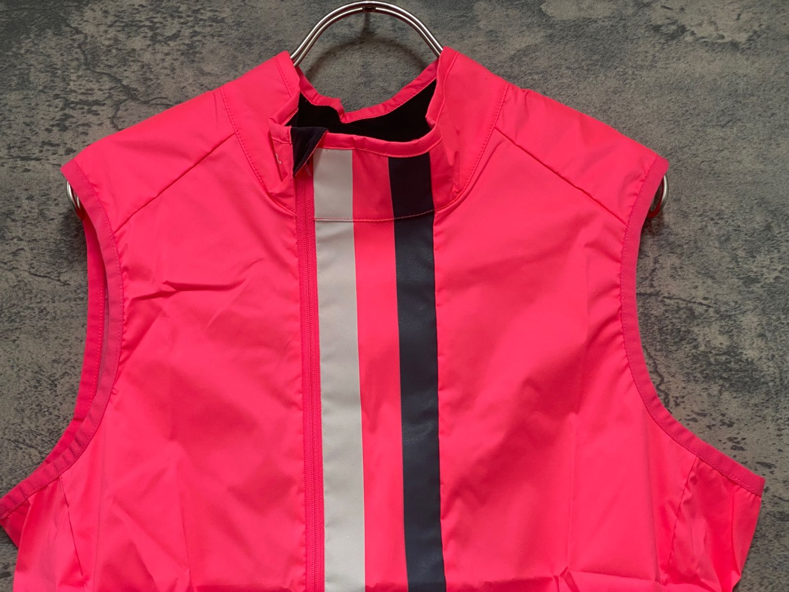 高品質 Rapha サイクルジレ ベスト Lサイズ オレンジ - ウェア
