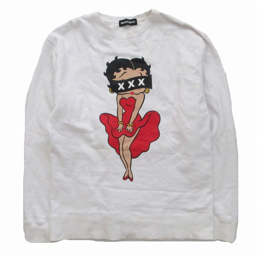 GOD SELECTION XXX GX-A24-BBCN-01 White ゴッド セレクション
