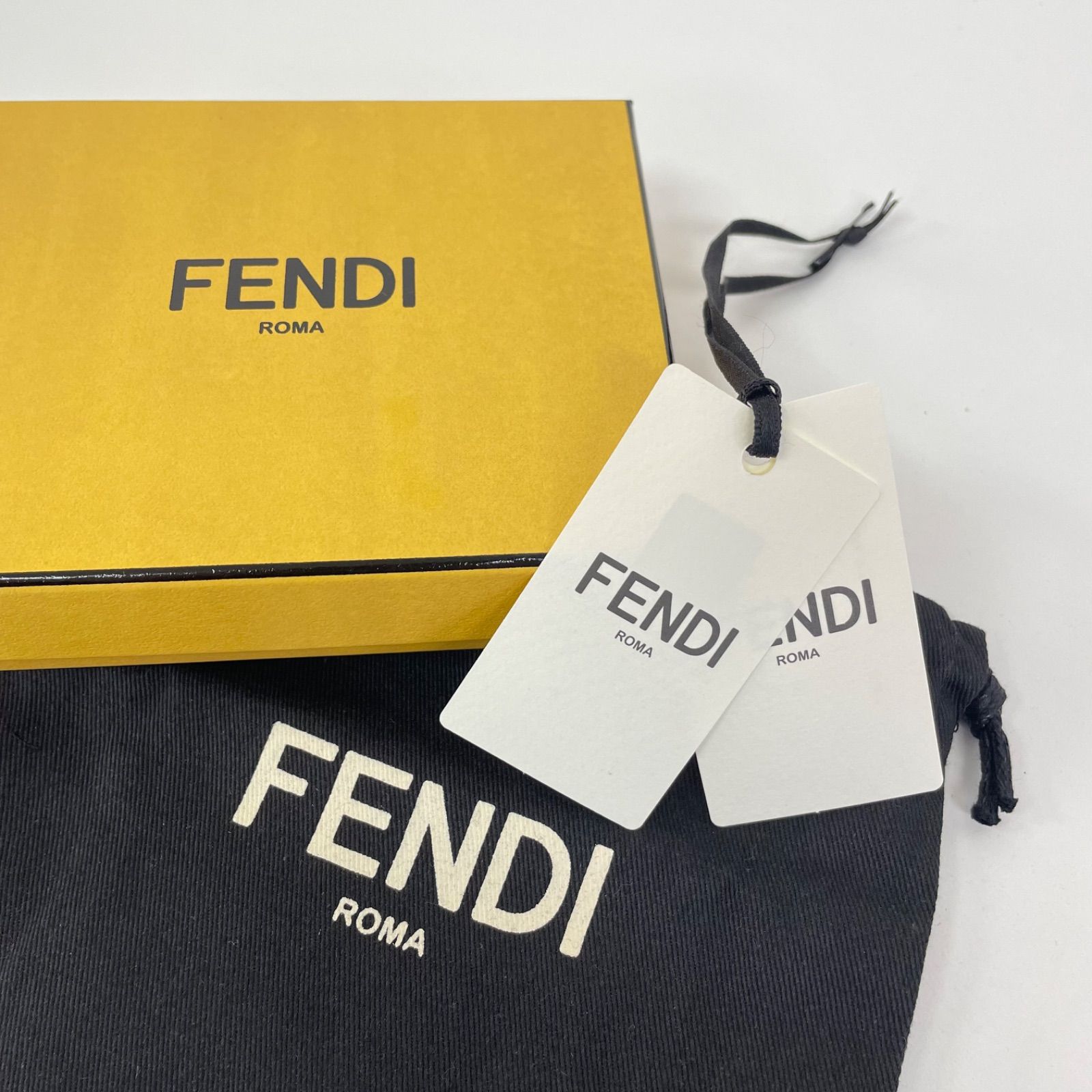 ほぼ未使用・極美品☆正規品 FENDI フェンディ ロゴ リボン トレーナー