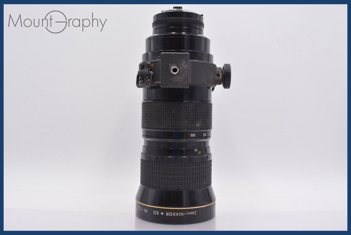 特別 ニコン Nikon Zoom-NIKKOR ED 50-300mm F4.5 Ai 後キャップ付 完動 同梱可 mj4984