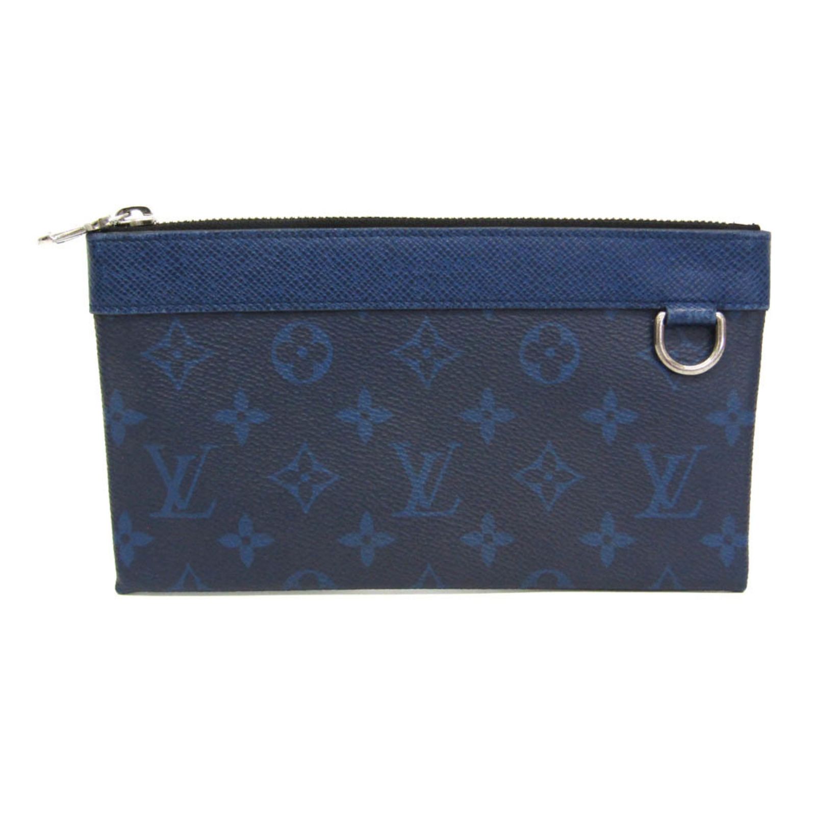 ルイ ヴィトン Louis Vuitton タイガ ポシェット ディスカバリーPM M30278 メンズ クラッチバッグ コバルト