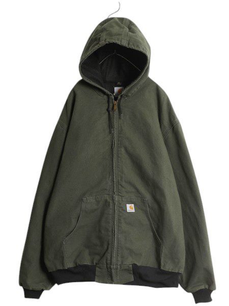 新品未使用Carhartt フード付きジャンパー Sサイズ ブラック cht34a1463_2.jpg