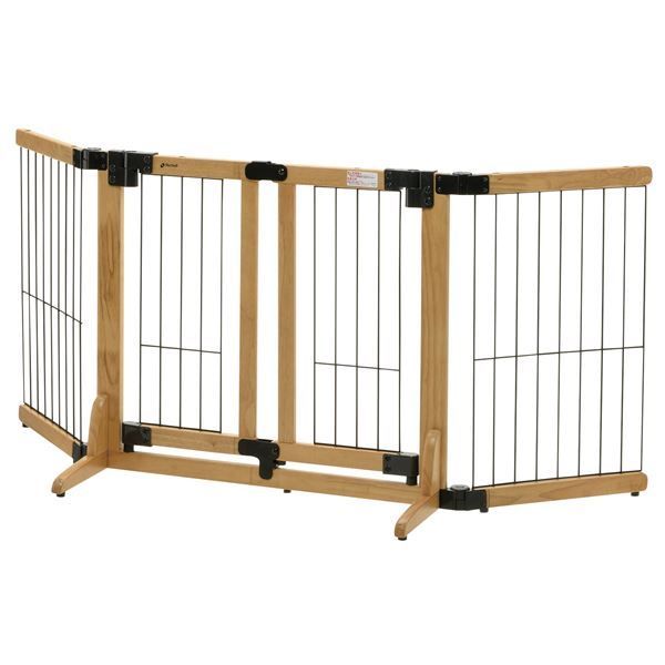 木製おくだけスイングペットゲート レギュラー LB 犬猫用品