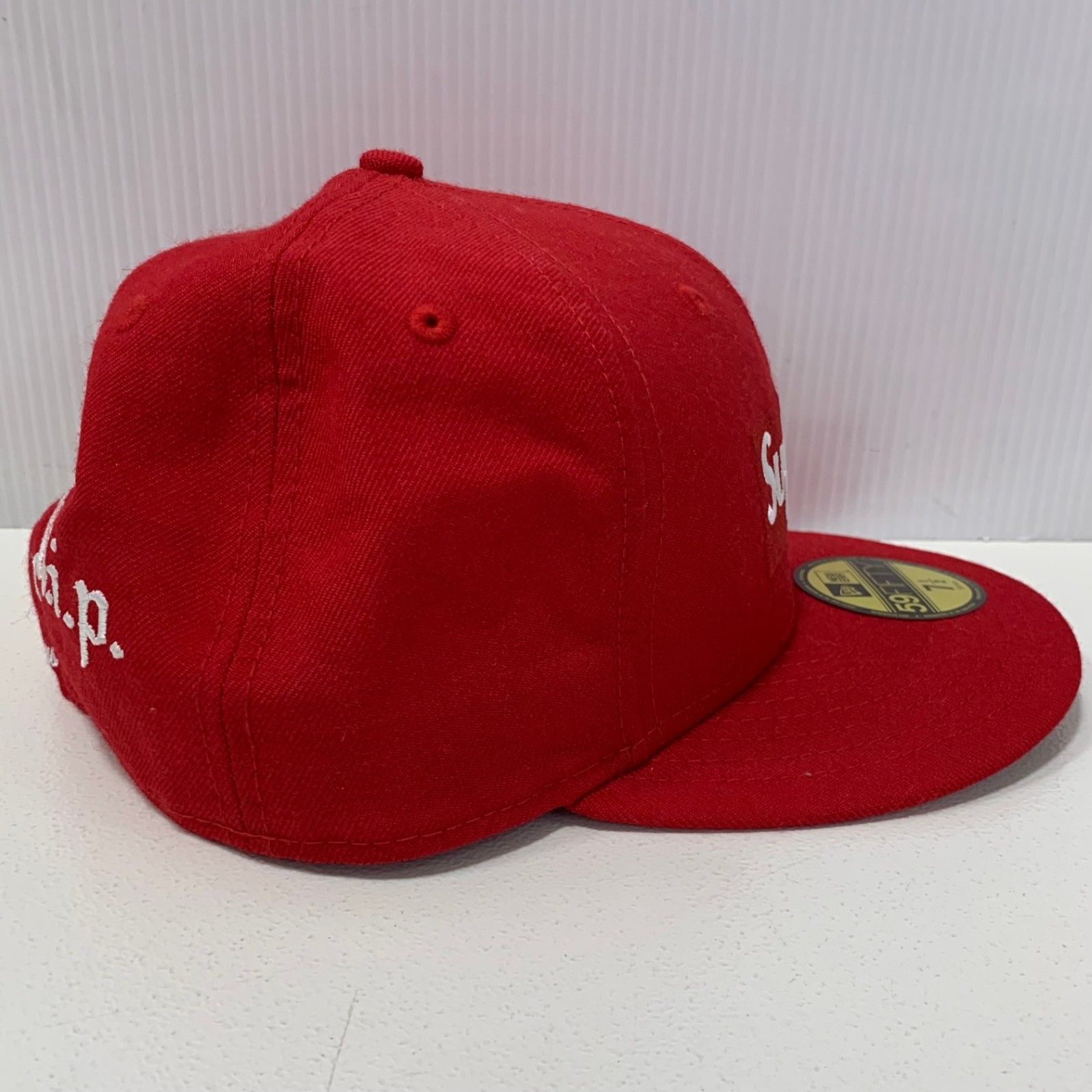 Supreme Worldwide Visor Tape Camp Cap Red 帽子 キャップ 赤