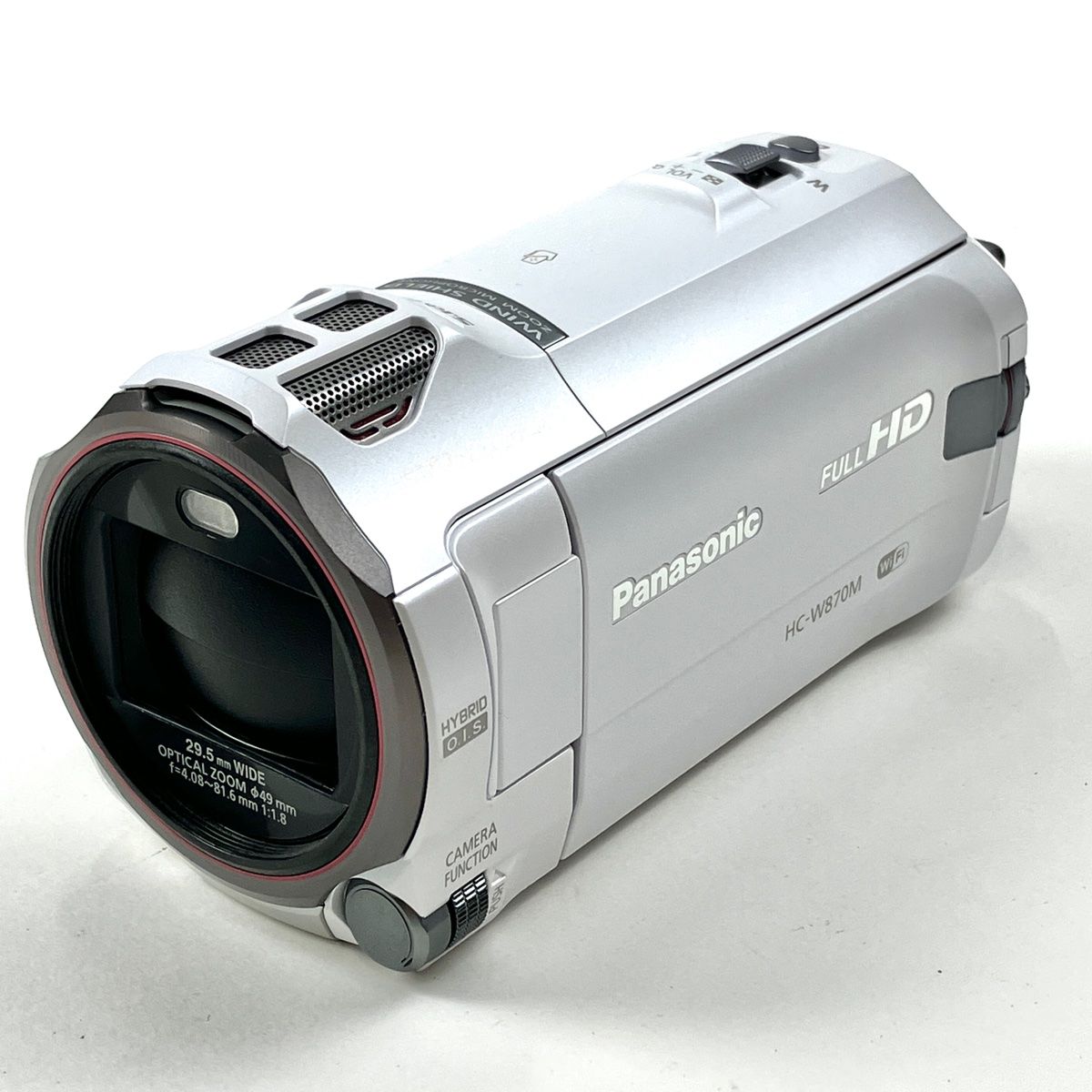 パナソニック Panasonic HC-W870M ホワイト デジタルビデオカメラ