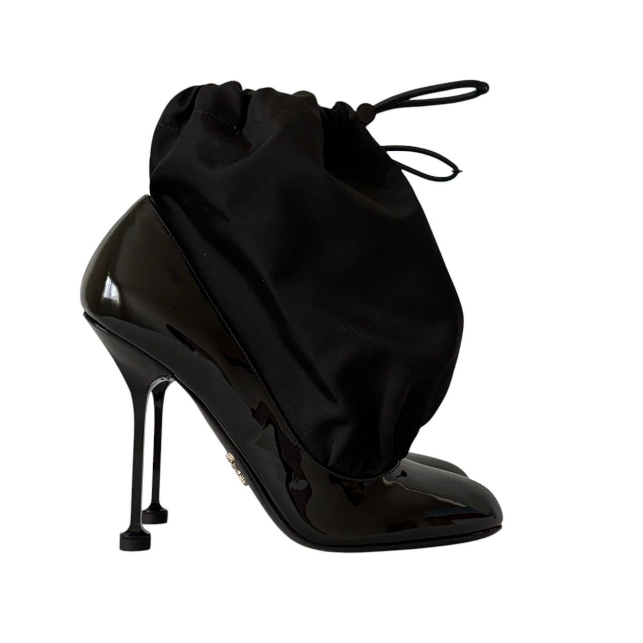 ✨新品未使用✨PRADA (プラダ) 牛革製 ハイヒール 23cm PRADA 美品 プラダ 9 ナイトレザーシューズ 12AW ドレスシューズ