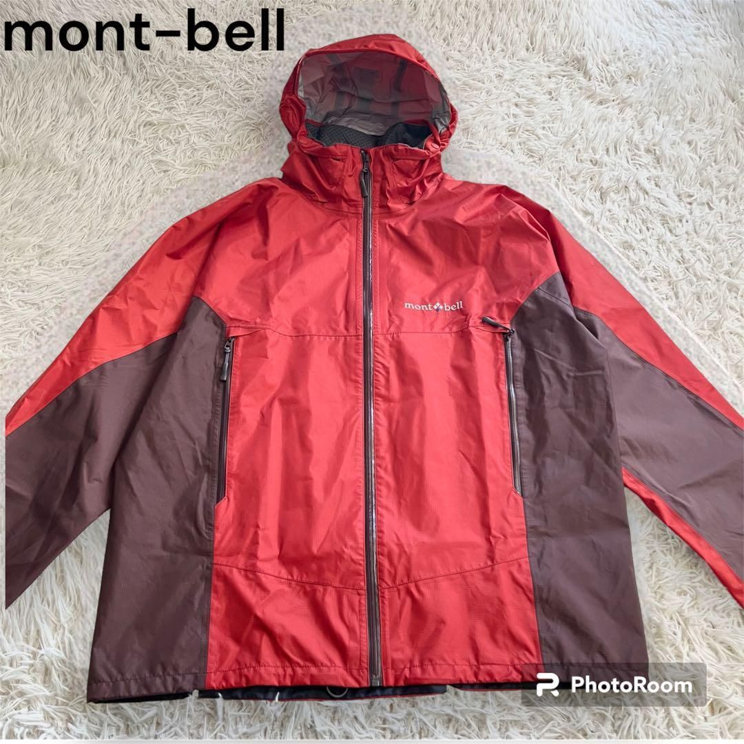 美品 mont-bell モンベル GORE-TEX ストームクルーザージャケット 