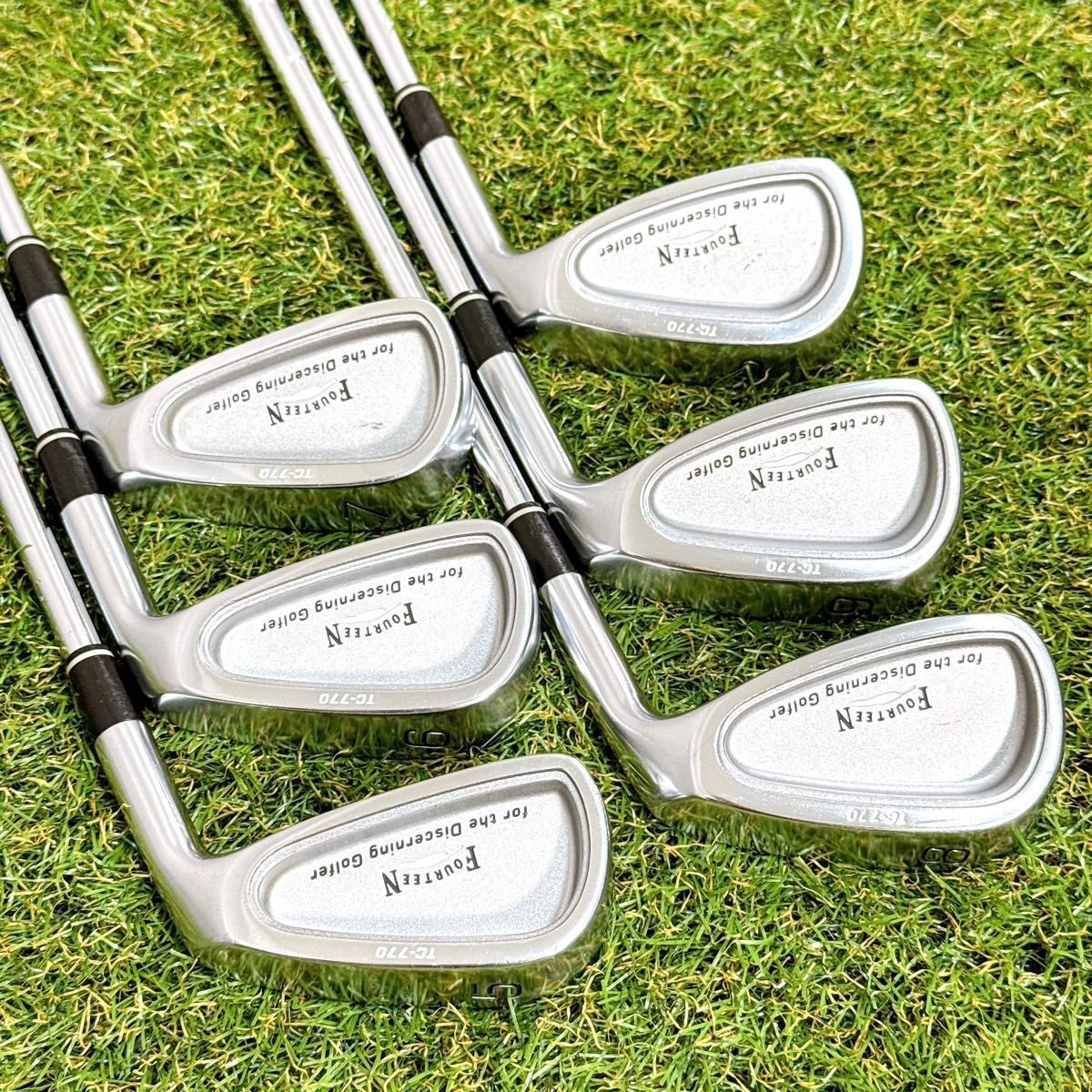 TC-770 アイアンセット 6本セット FLEX S フォーティーン スチール 男性 右利き K 011