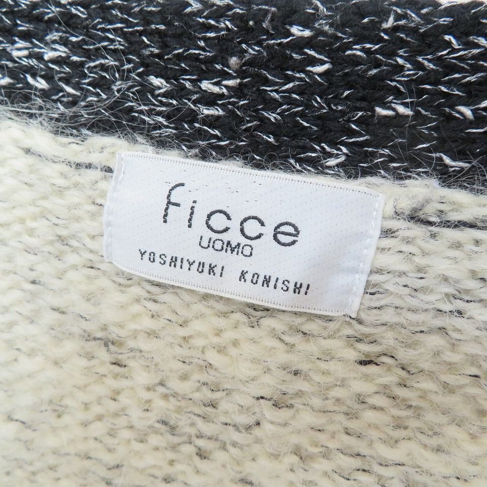 フィッチェ FICCE UOMO ヨシユキコニシ ヴィンテージ デザインニット