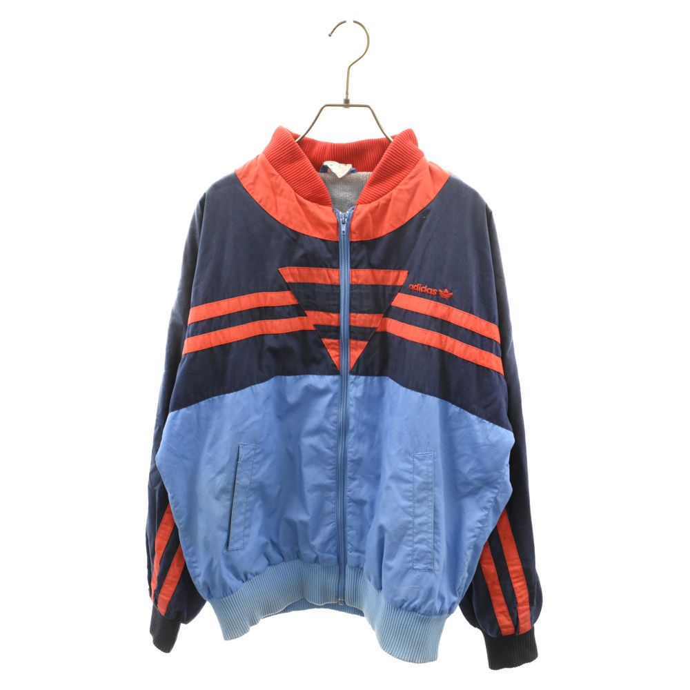 70's 80'sヴィンテージ　adidas ブルー　ジップアップジャケット 70's VINTAGE ADIDAS TRACK JACKET | OLD INN.