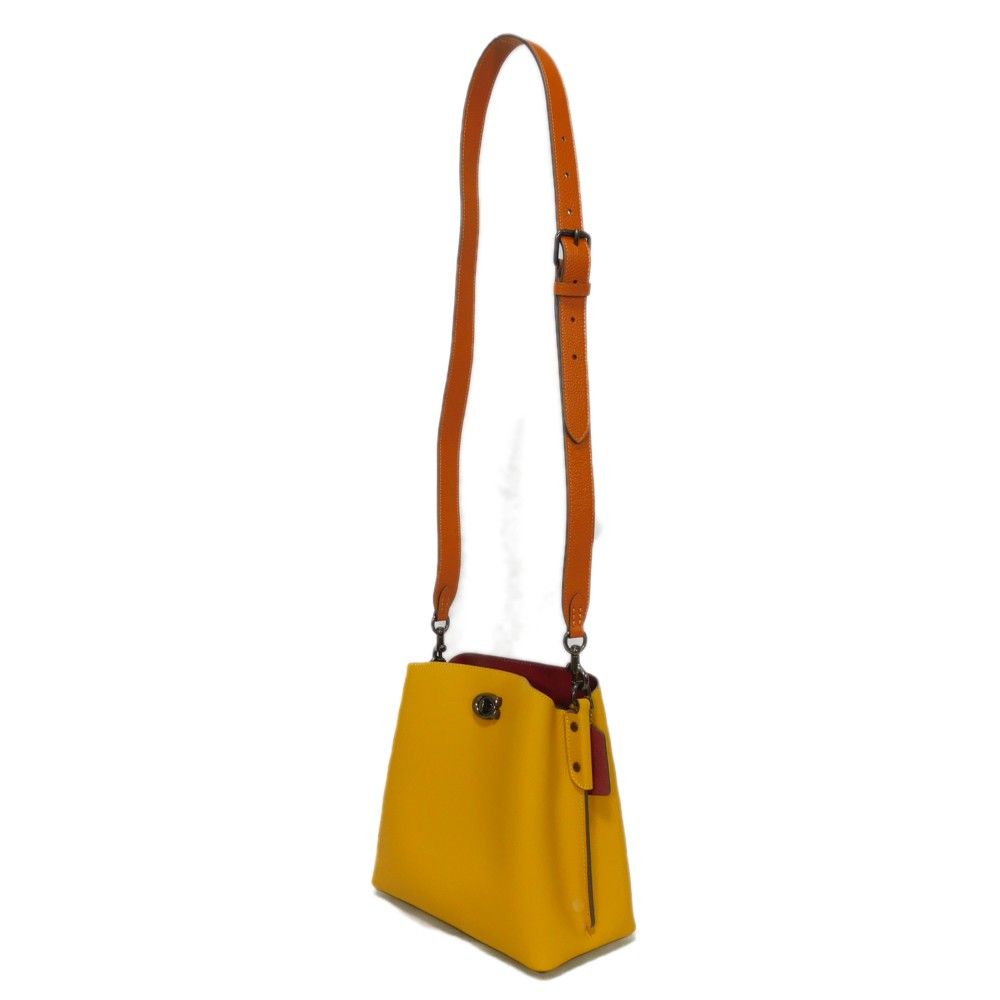 【E】coach コーチ　ウィロウバケット　2Way C3766 美品 COACH コーチ バッグ ショルダーバッグ レディース 斜め掛け