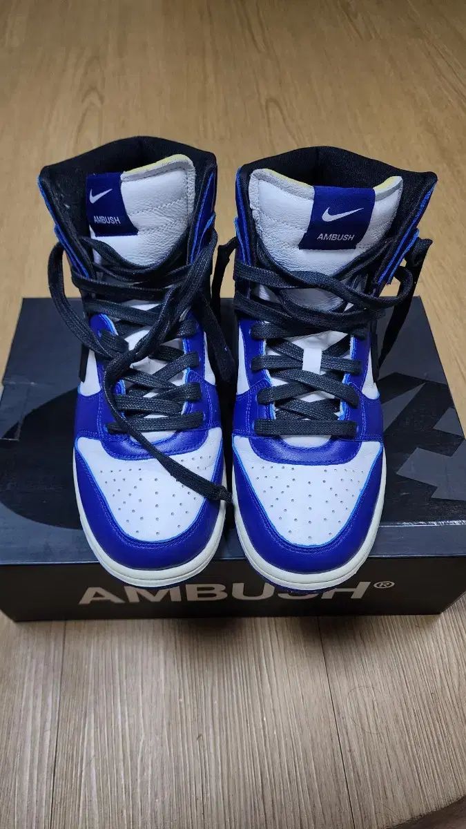 【雷市場（ポンジャン）商品韓国直送】 255 NIKE(ナイキ) x アンブッシュ ダンク ハイ 浸漬 ロイヤル ブルー