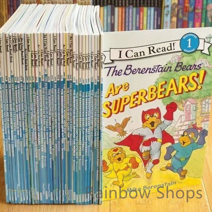 【新品未使用】34册　The Berenstain Bears 英語洋書I Can Read L1 音源付き　マイヤーペン対応ttc cp7