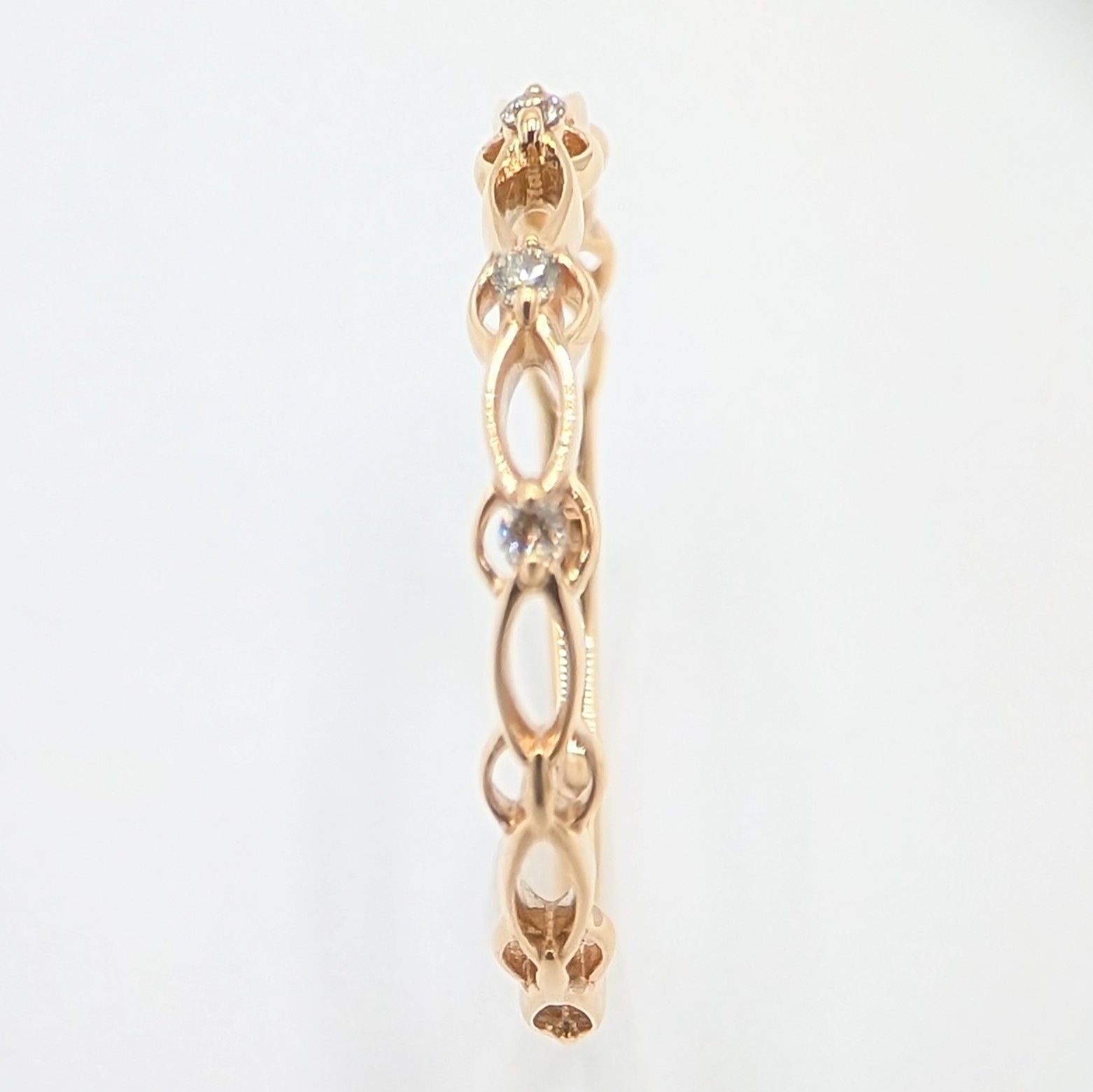 限定お値下げ❣️アガット　ゴールド ダイヤモンドリング9号 agete - アガット リング オパール ダイヤ ダイヤモンド 0.02ct