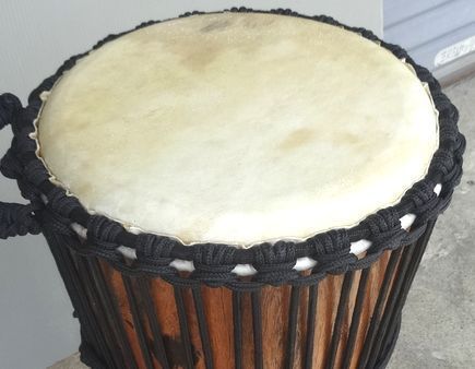 送料無料】硬質胴材ジャンベ（ジェンベ）M4《H.51cm〜No.04》直輸入