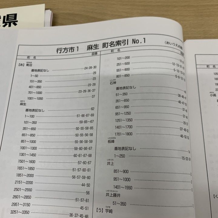 ▲01)【同梱不可】ゼンリン住宅地図 茨城県 行方市 1・2・3 3冊セット/麻生/北浦/玉造/ZENRIN/2020年7月/B4判/A △01)【同梱不可】ゼンリン住宅地図 茨城県 行方市 1・2・3 3冊