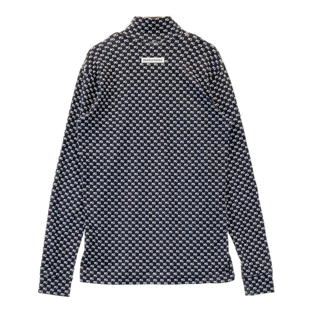 パーリーゲイツ 長袖 タートルネック シャツ ストレッチ サイズ5 パーリーゲイツ ハイネック メンズ ストレッチ 長袖 シャツ ゴルフ