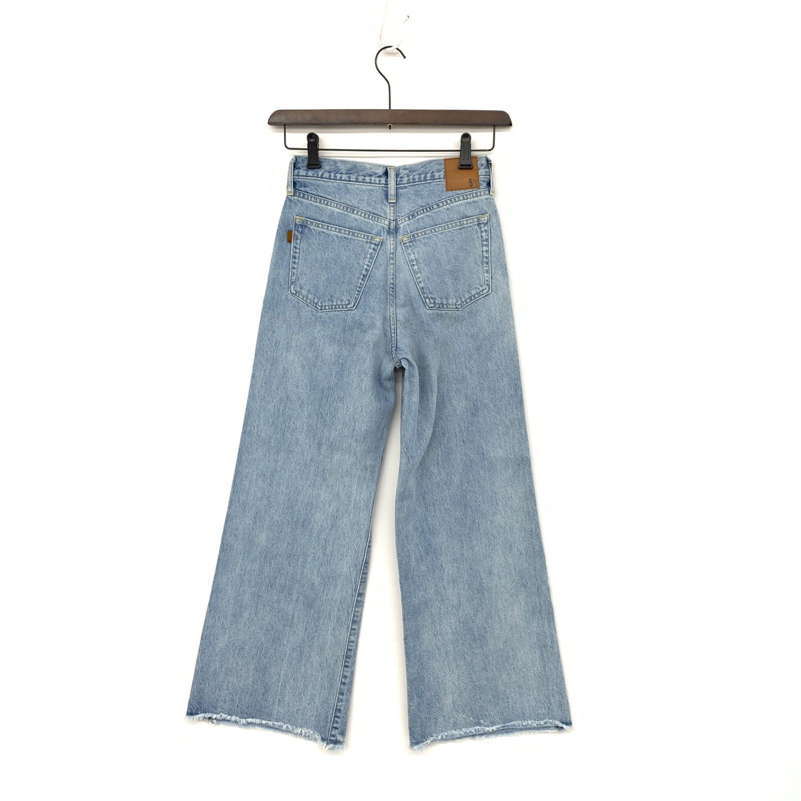 スピックアンドスパン Spick and Span 5 1/2BUGGY-LINE MAXI DENIM