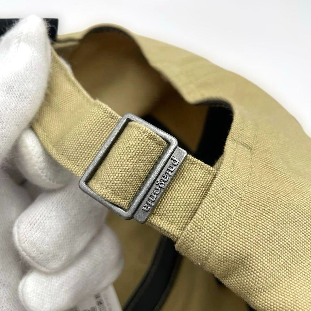 patagonia ベースボールキャップ ベージュ 山ロゴ 帽子