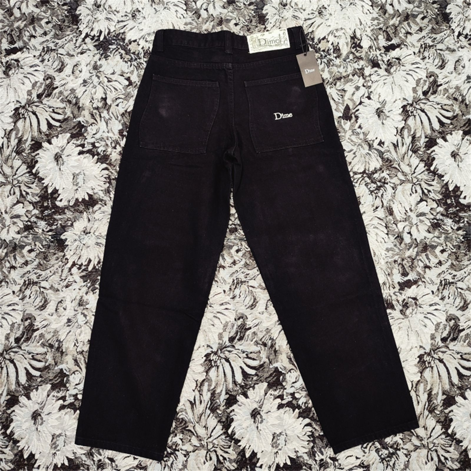 Dime ブラックデニム Sサイズ Dime ブラックデニム パンツ Sサイズ