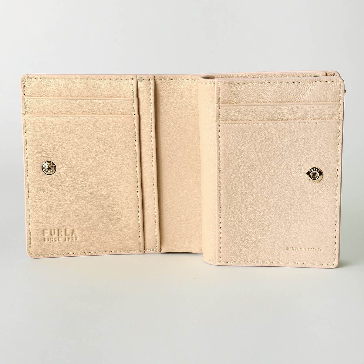 新品 フルラ FURLA 2つ折り財布 ヌヴォラ COMPACT WALLET アザレア