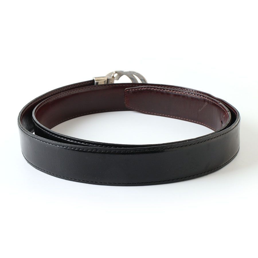 MWF25102 GUCCI グッチ GG インターロッキング レザー ベルト
