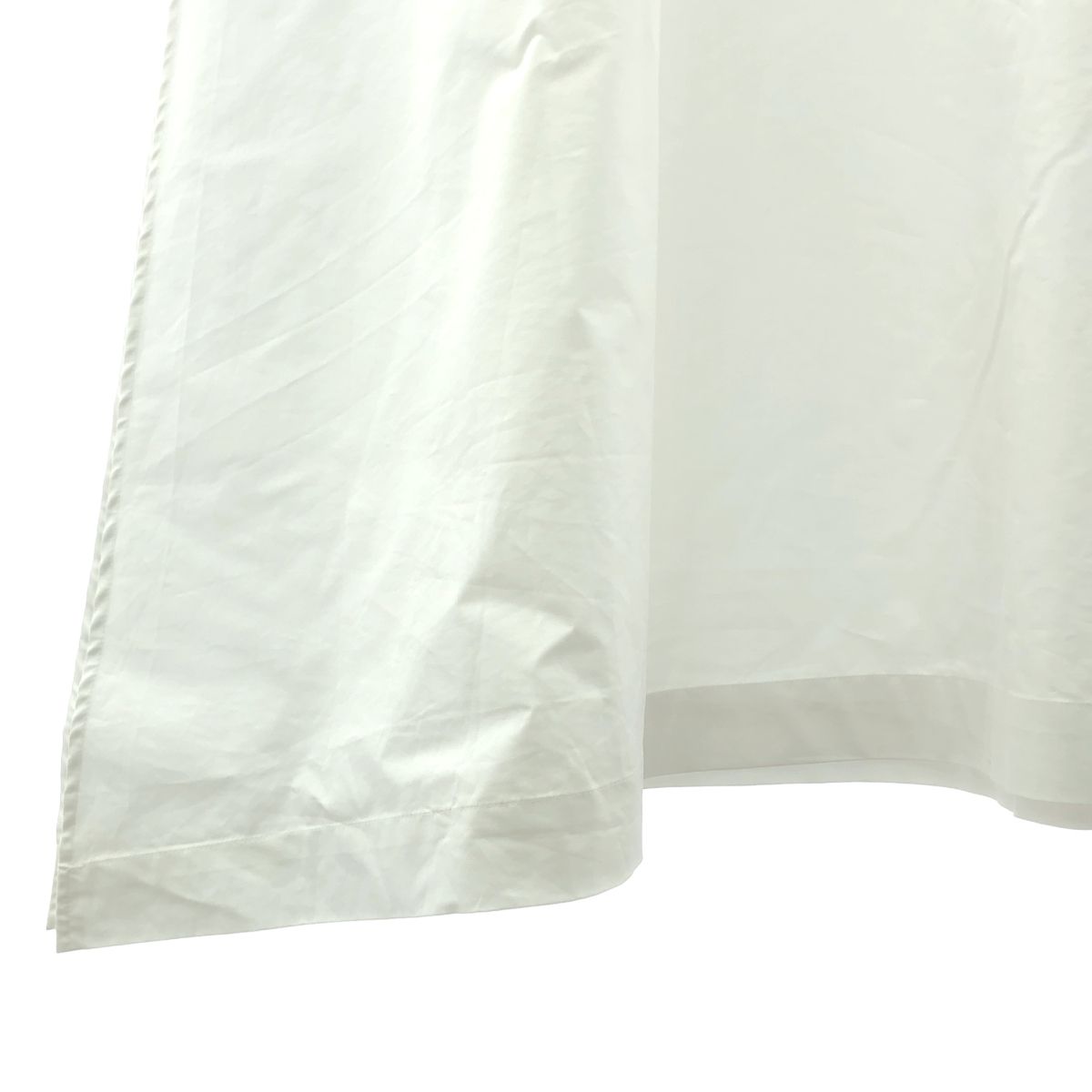 HYKE　シャツ　ホワイト　美品 HYKE(ハイク) OXFORD SHEER SLEEVE SHIRTシャツ222-15178 222