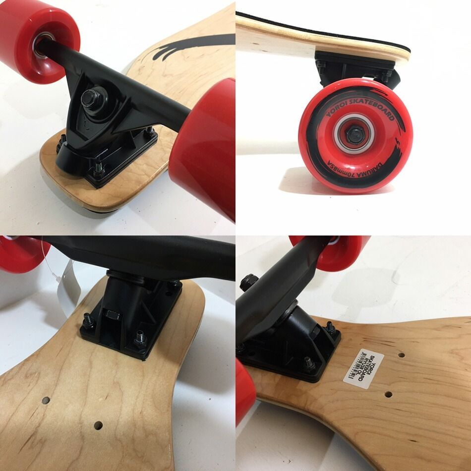 送料無料】 YOROI SKATEBOARD RYUⅡ 38 WAVER TRUCKモデル