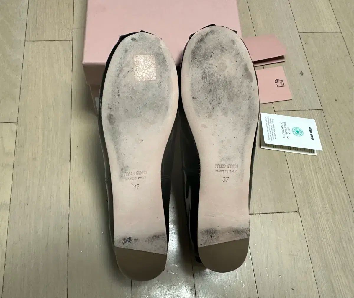 MIU MIU(ミュウミュウ) フラットシューズ ( 37 ） Miu Miu ミュウ