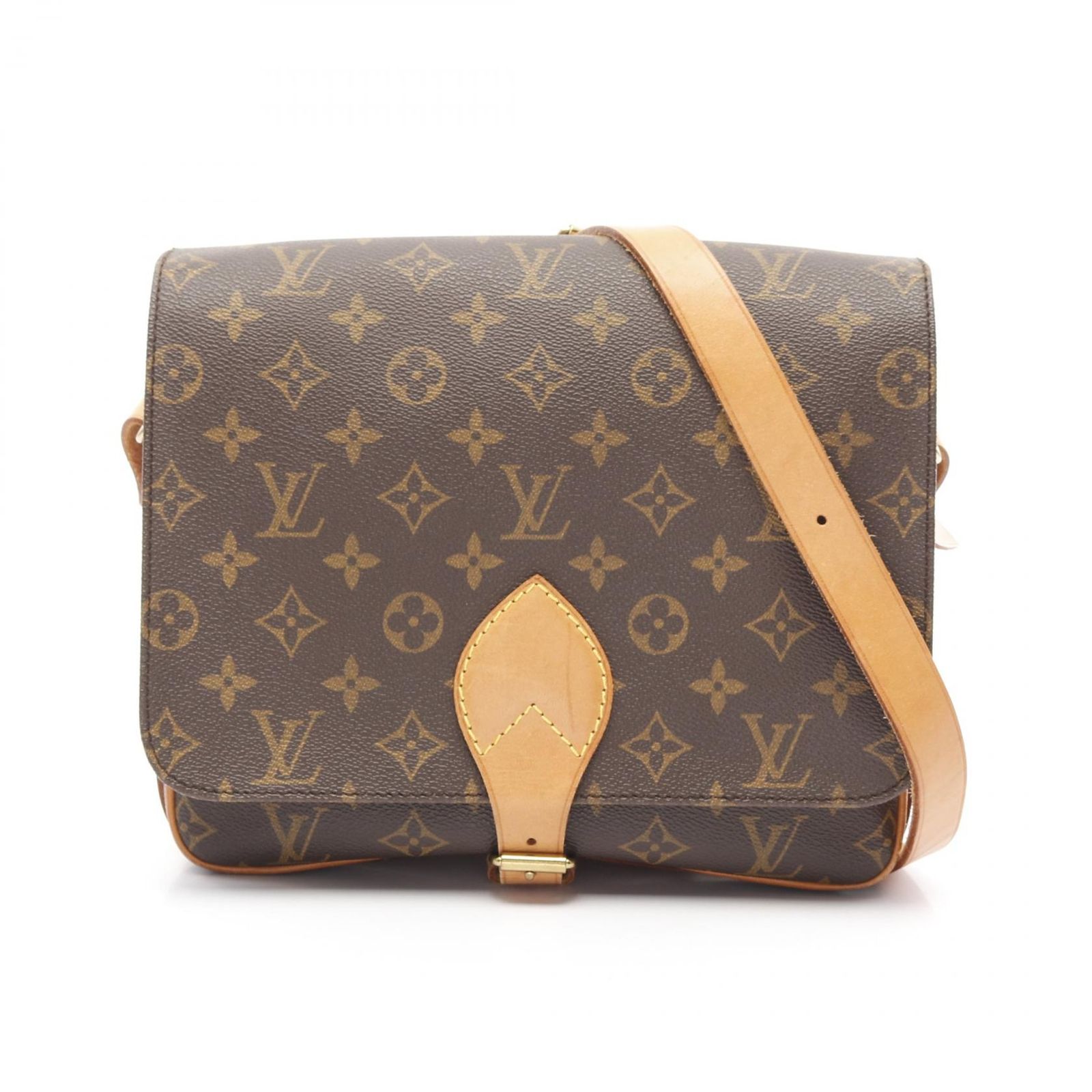 ルイ ヴィトン LOUIS VUITTON ショルダーバッグ カルトシエールGM M51252 PVCコーティングキャンバス レザー カルトシエールGM レディース Used A
