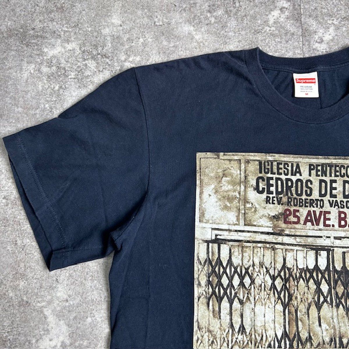 Supreme シュプリーム　半袖シャツ　画家マーティン・ウォン supreme シュプリーム 19AW Martin Wong lglesia pentecostal