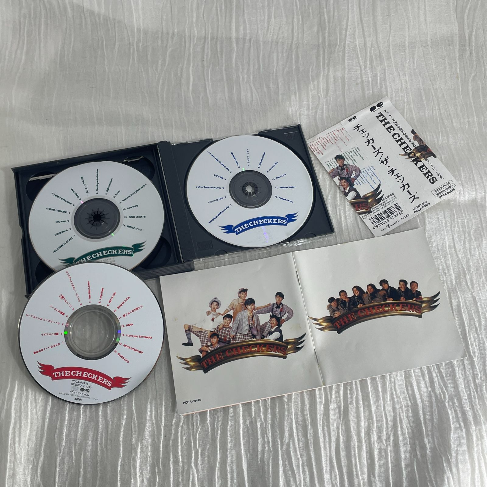 ザ・チェッカーズ ｜THE CHECKERS（中古CD ）3枚組 ベスト・アルバム - メルカリ